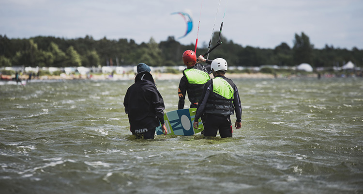 Nauka Kitesurfingu na Helu